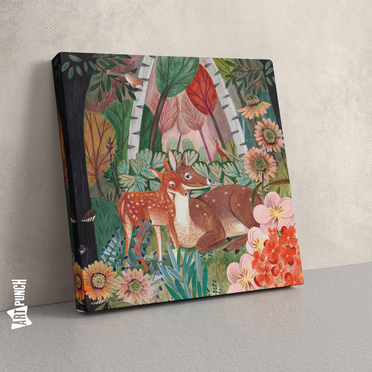 Deer in the forest