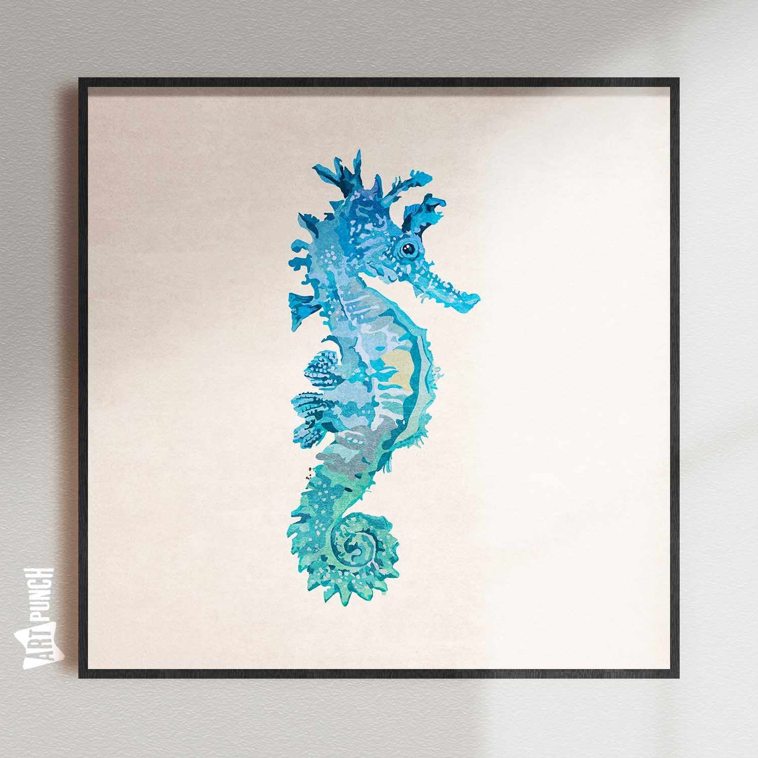 Blue Sea Horse