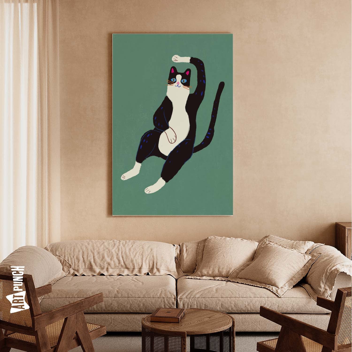 Black and White Cat