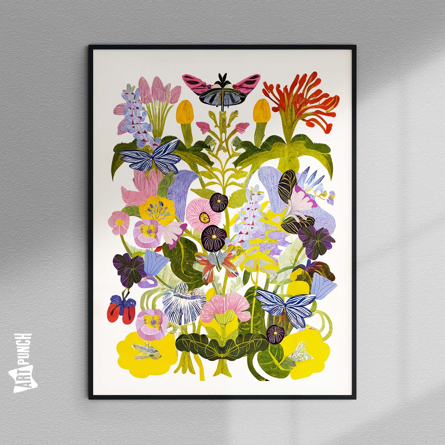 Abstract Autumn Floral