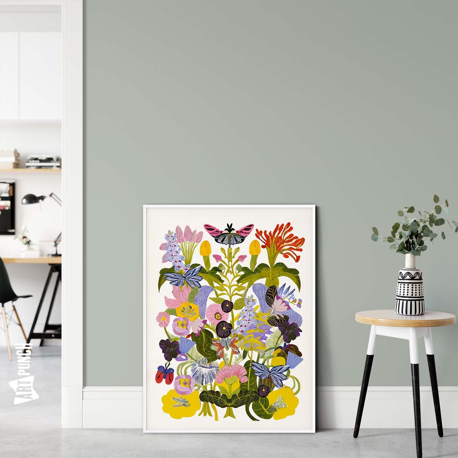 Abstract Autumn Floral