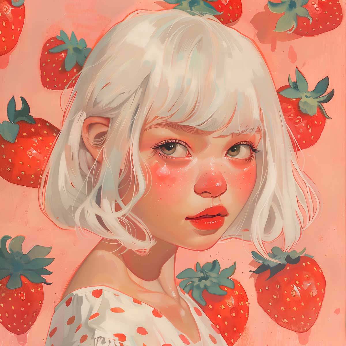 Strawberry Girl