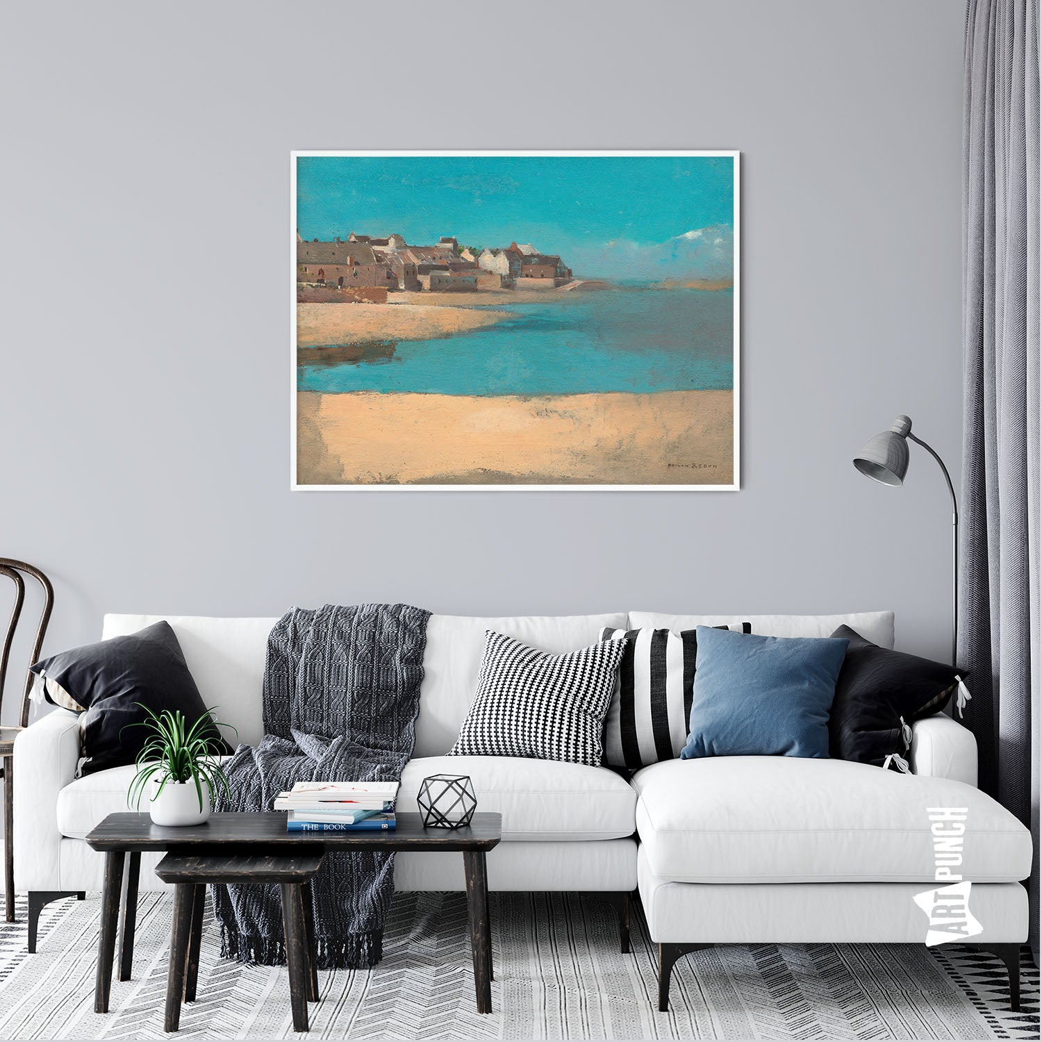 Village By the Sea In Brittany