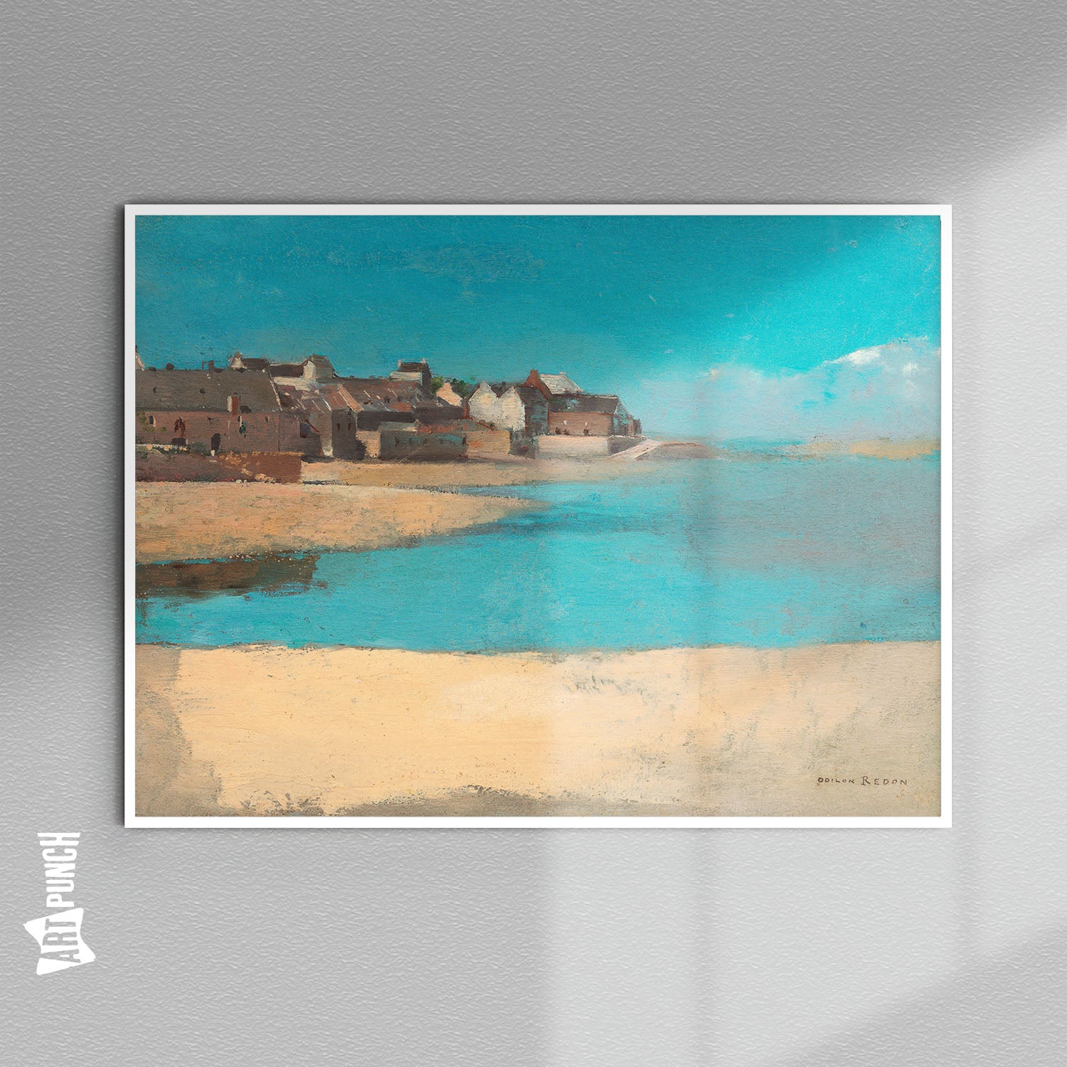 Village By the Sea In Brittany