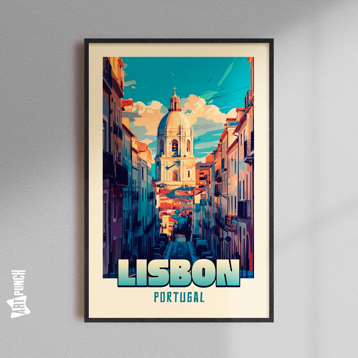 Travel Poster Lisbon