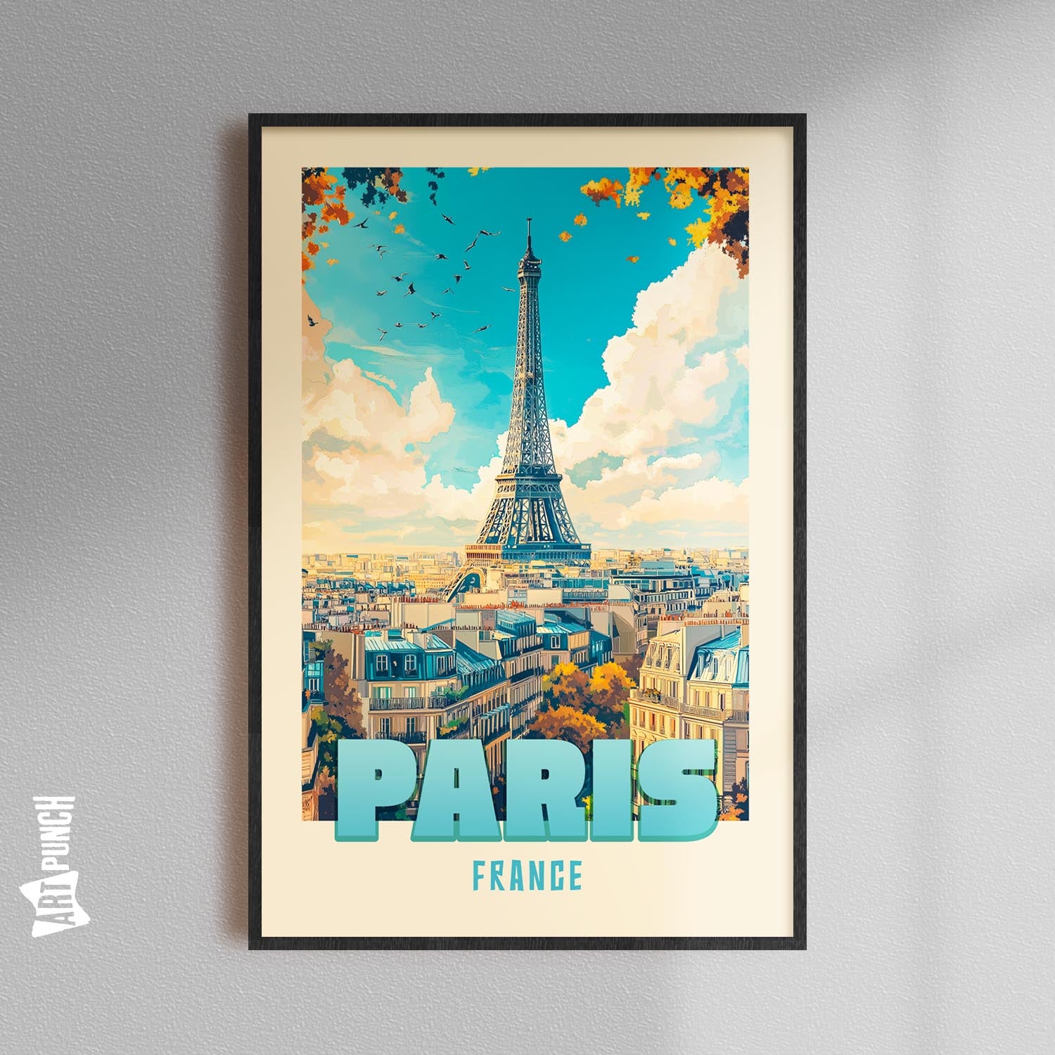 Travel Poster Paris