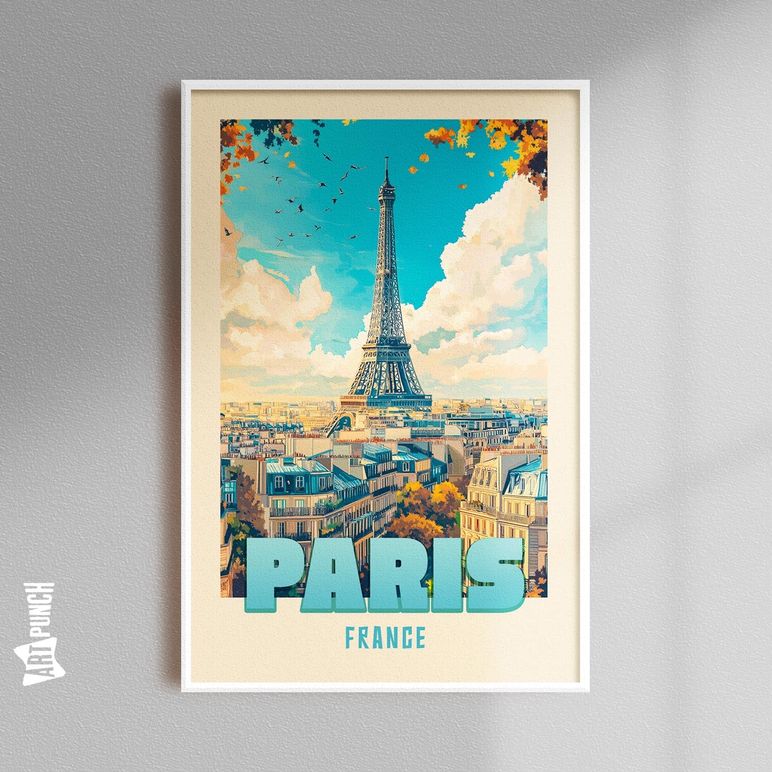 Travel Poster Paris
