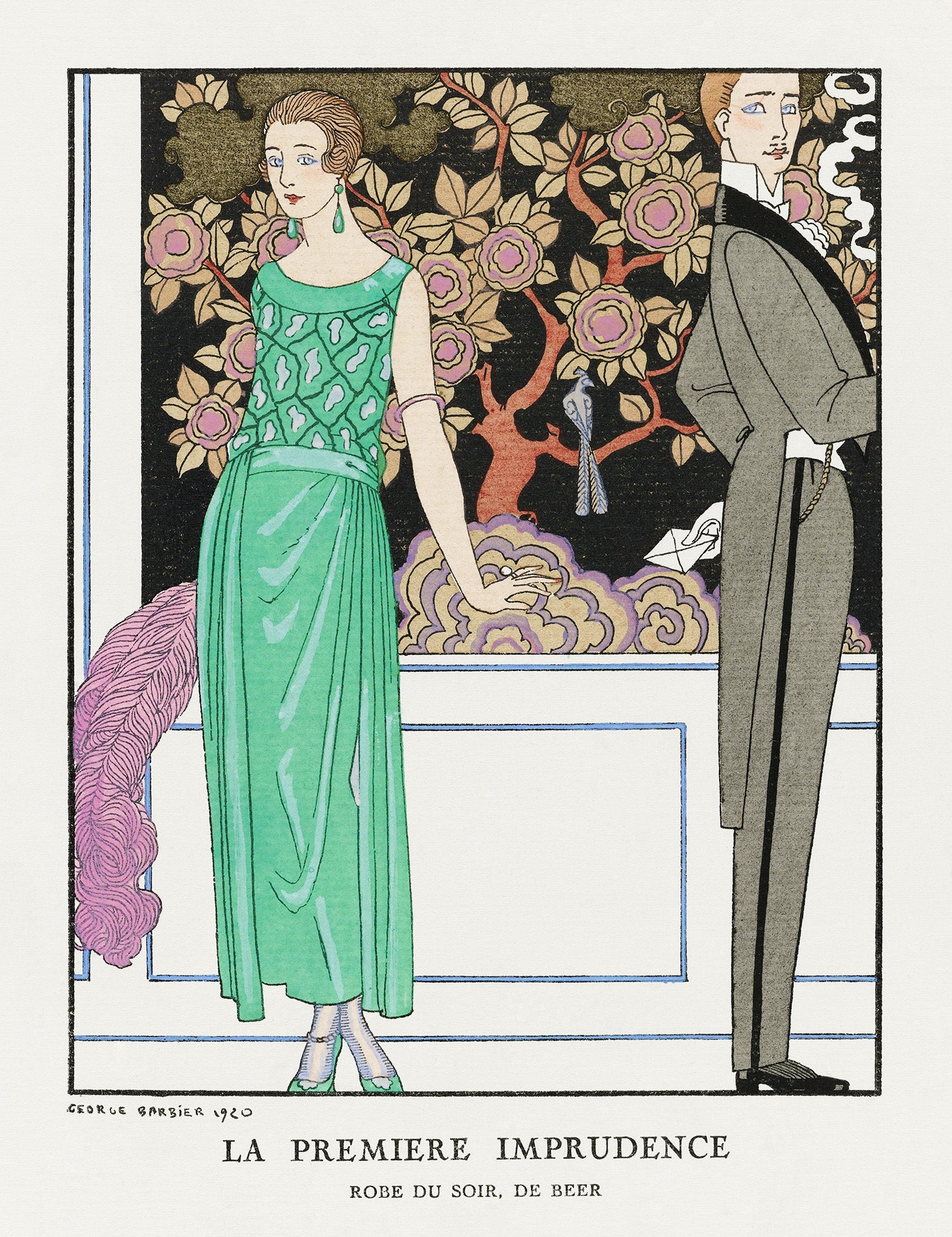 La Premiere Imprudence: Robe du Soir, de Beer (1921)